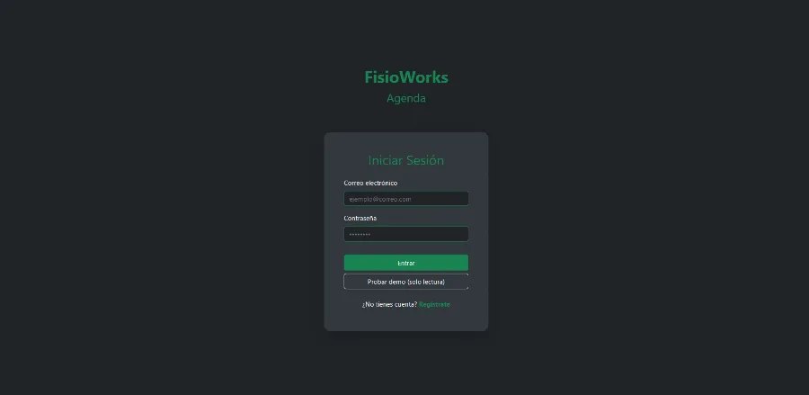 Miniatura de FisioWorks - API